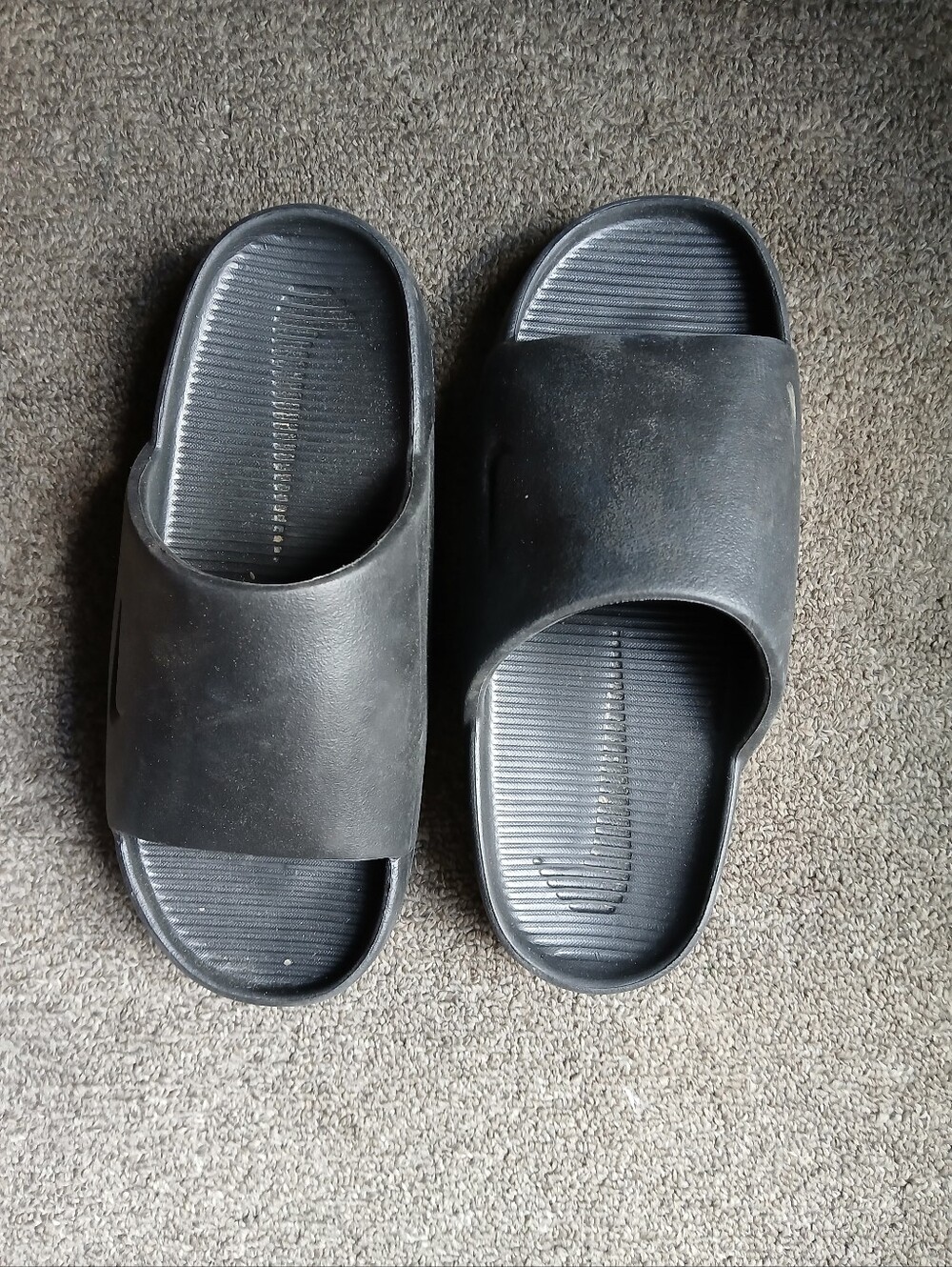 Nike Unisex Black Slide Sandals - Comfortable Everyday Slides Size M 5/ 6W